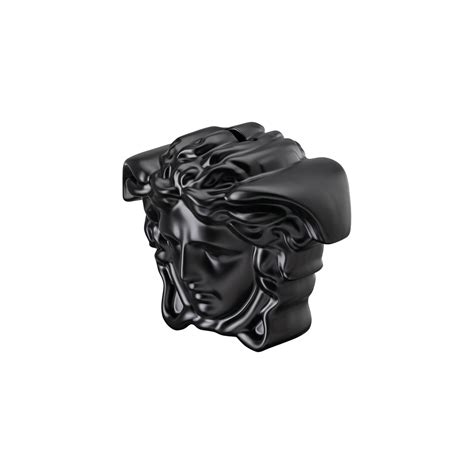 Rosenthal Versace Spardose Break the bank Black, Porzellan, .